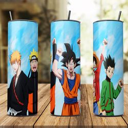 anime heroes tumbler design png, cartoon png, anime heroes tumbler, anime tumbler, one piece tumbler 50