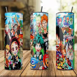 anime heroes tumbler design png, cartoon png, anime heroes tumbler, anime tumbler, one piece tumbler 52
