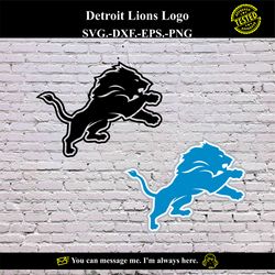 Detroit Lions Logo SVG Vector Digital product - instant download