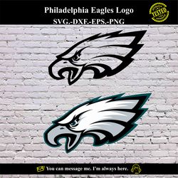 Philadelphia Eagles Logo SVG Vector Digital product - instant download