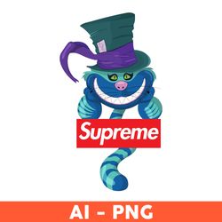 Supreme Cheshire Cat Png, Supreme Logo Png, Cheshire Cat Png, Supreme Svg, Fashion Brand Svg - Download