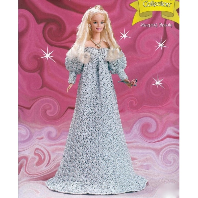 The Fairy Tale Barbie Sleeping Beauty-crochet vintage pattern.jpg