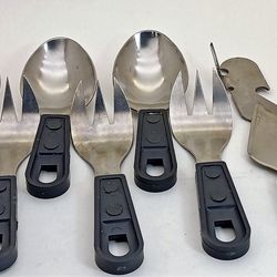 soviet tourist set spoons forks knife