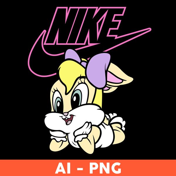 Lola Bunny Nike Png, Nike Logo Png, Lola Bunny Png, Sport Br - Inspire Uplift