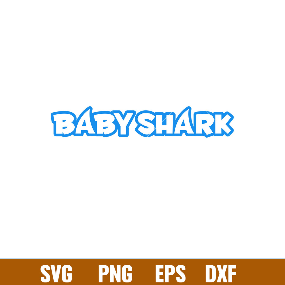 Baby Shark Png, Shark Family Png, Ocean Life Png, Cute Fish Png, Shark Png Digital File, BBS03.jpg