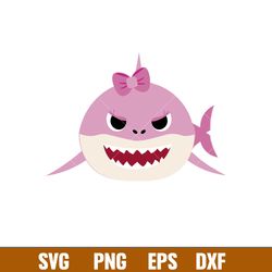 baby shark png, shark family png, ocean life png, cute fish png, shark png digital file, bbs04