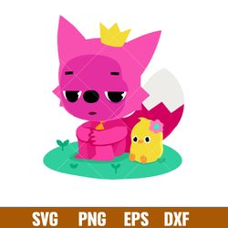 baby shark png, shark family png, ocean life png, cute fish png, shark png digital file, bbs08