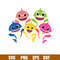 Baby Shark Png, Shark Family Png, Ocean Life Png, Cute Fish Png, Shark Png Digital File, BBS13.jpg