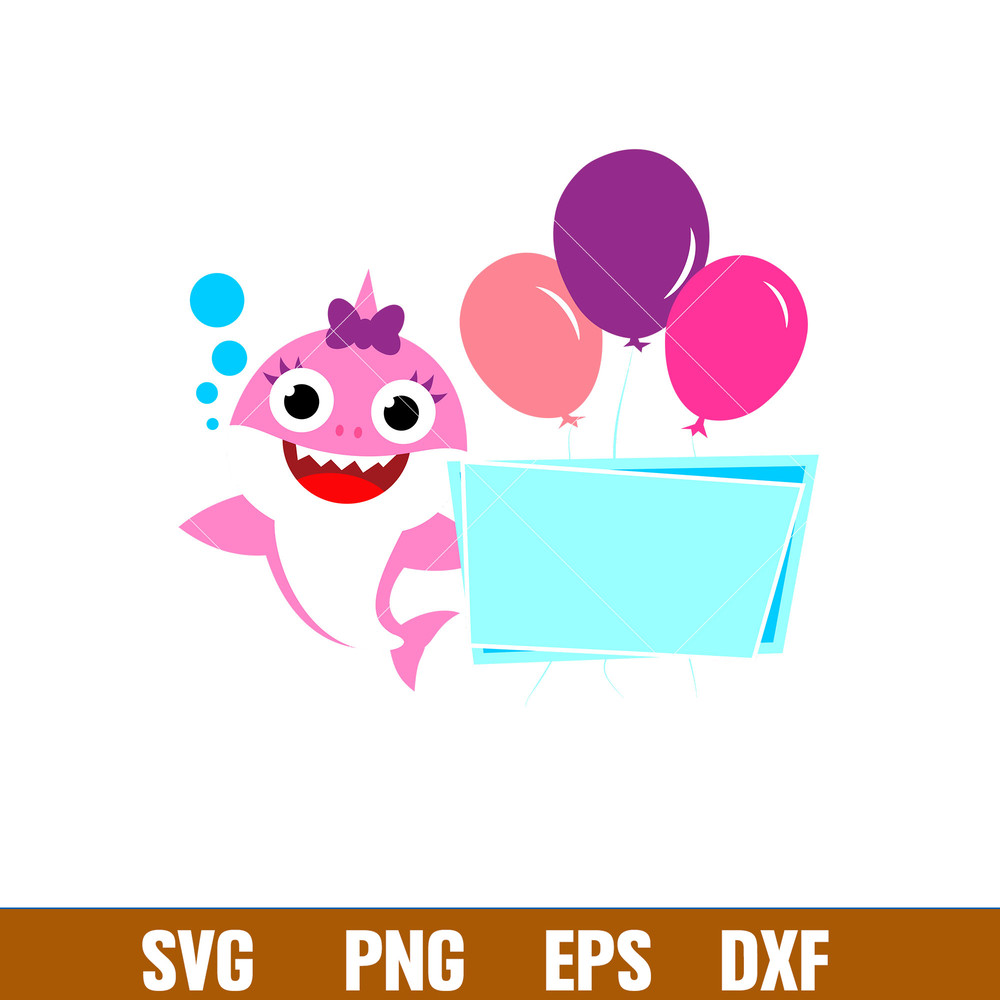 Baby Shark Png, Shark Family Png, Ocean Life Png, Cute Fish Png, Shark Png Digital File, BBS37.jpg