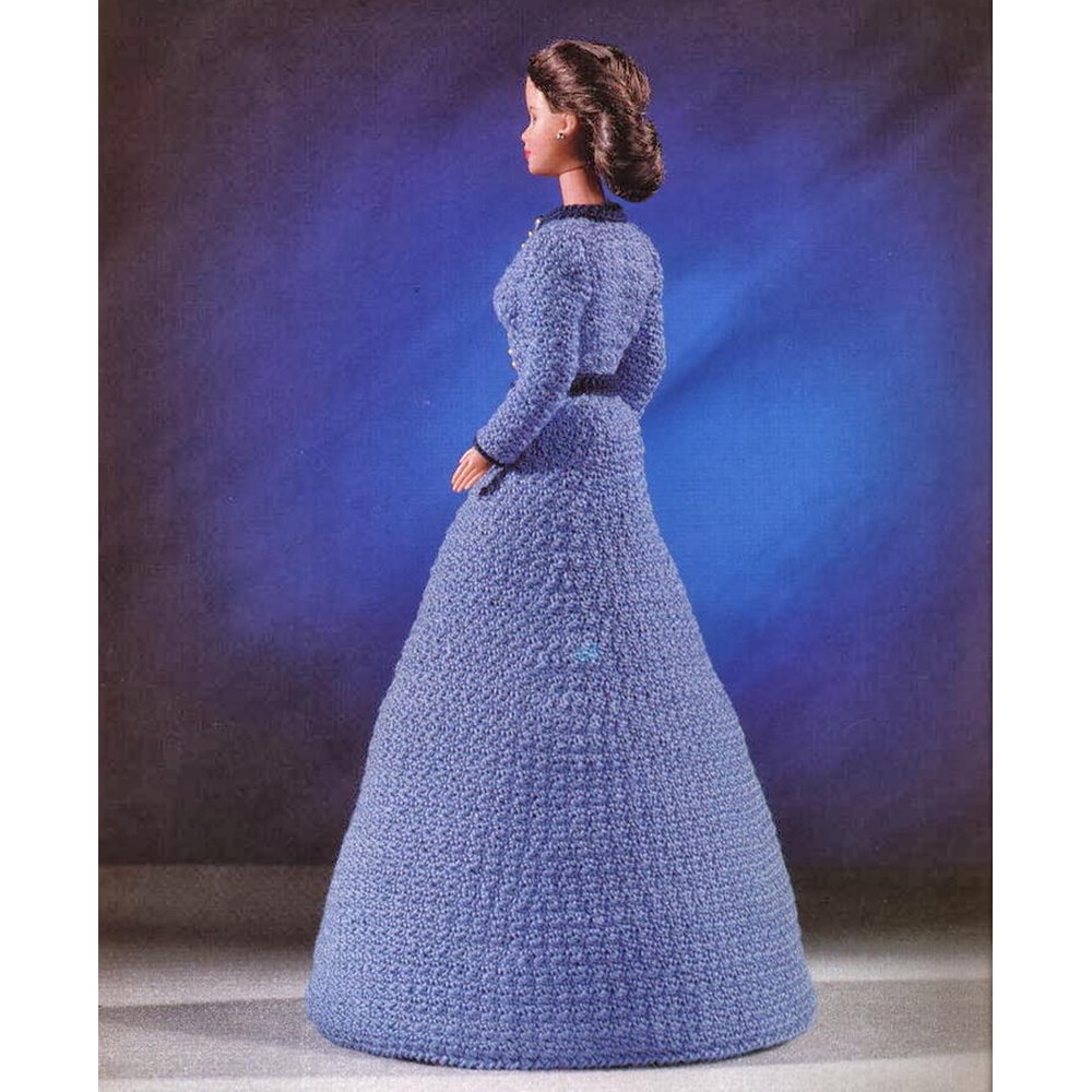 Fashion doll Barbie blue dress1.jpg