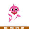 Baby Shark Png, Shark Family Png, Ocean Life Png, Cute Fish Png, Shark Png Digital File, BBS89.jpg