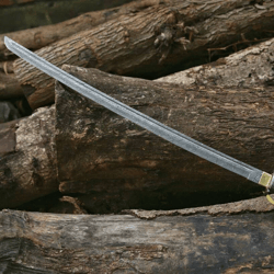 katana combat survival sword - hand forged timeless masterpiece