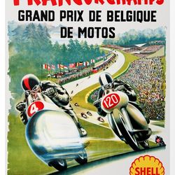 francorchamps grand prix de belgique de motos   - cross stitch pattern counted vintage pdf - 111-160