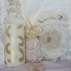 Golden Rods Of Eternal Glory Gypsy Bottles And Pillow Collection