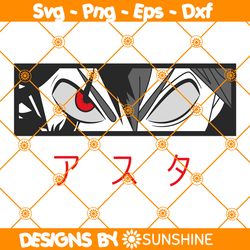 5 Leaf Demon Svg, Black Clover Svg, Japanese Anime Svg,File For Cricut, File For Silhouette