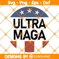 Vintage Ultra MAGA SVG, Ultra MAGA Svg, Funny Trump Biden American Flag Svg, USA Patriotic Svg, Conservative