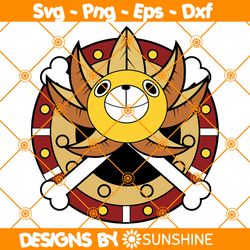 Thousand Sunny Logo SVG, One Piece Logo SVG, Anime One Piece SVG, Japanese Anime Series SVG, File For Cricut