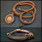 Wire wrapped step by step Viking Knit jewelry tutorial PDF