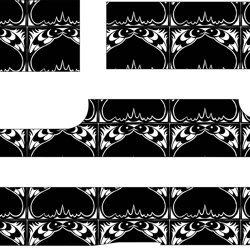 g 19 gen 4hand gun design custom, ai, vector, svg engraving,digital fileblack white vector outline or line art file for