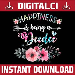 Happiness Is Being A Deedee Mother's Day Happy Mother's Day PNG Sublimation Design