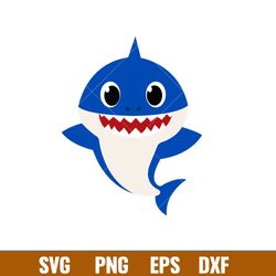baby shark svg, family shark svg, shark svg, ocean life svg, png dxf eps pdf file, bs01