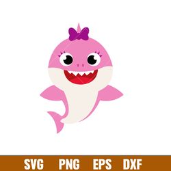 Baby Shark Svg, Family Shark Svg, Shark Svg, Ocean Life Svg, Png Dxf Eps Pdf File, BS04