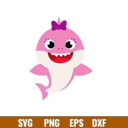baby shark svg, family shark svg, shark svg, ocean life svg, png dxf eps pdf file, bs04