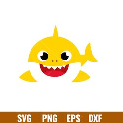 baby shark svg, family shark svg, shark svg, ocean life svg, png dxf eps pdf file, bs08