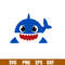 Baby Shark Svg, Family Shark Svg, Shark Svg, Ocean Life Svg, Png Dxf Eps Pdf File, BS11.jpg