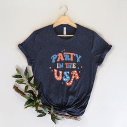 Retro Party in the USA Shirt,Party In The USA Shirt,4th of July Shirt,Independence Day Shirt,USA Patriotic Tee,4th of Ju