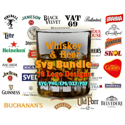 78 files whiskey & beer svg bundle file
