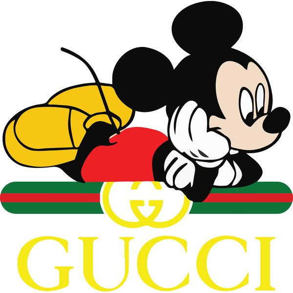 Mickey Gucci Logo Brand Svg, Gucci Logo Svg, Gucci Logo Svg, - Inspire ...