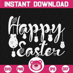 Easter SVG, Happy Easter svg, Hoppy Easter SVG, bunny svg, Easter bunny svg, Digital cut file, Easter svg file, bunny sv