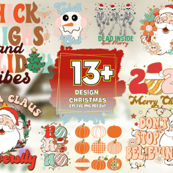 13 design christmas svg sublimation bundle, christmas svg, xmas svg, christmas sublimation