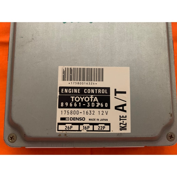 Engine control module ECU 89661-3D260 896613D260 Toyota 1KZ- | Inspire ...