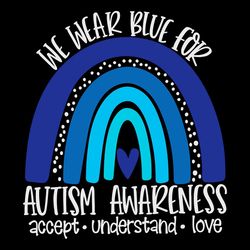 autism awareness svg in april we wear blue svg cutting files