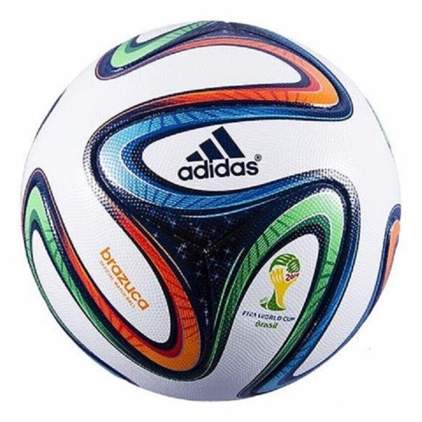 adiós exposición Centro de la ciudad Adidas Brazuca Best Soccer Match Ball 2014 FiFA World Cup Fo - Inspire  Uplift