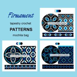 Wayuu mochila bag patterns / SET Firmament