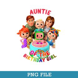Auntie Cocomelon Birthday Png, Cocomelon Birthday Png, Cocomelon, Cocomelon Family Png, Cocomelon Png, Cocomel