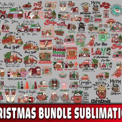 christmas bundle PNG , Mega bundle Christmas PNG , for Cricut, Silhouette, digital download , file cut, Instant Download