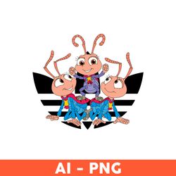 A Bug's Life Adidas Png, A Bug's Life Png, Adidas Ant Png, Adidas Logo Png, Cartoon Png, Brand Logo Png - Download