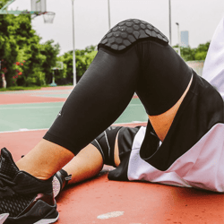 anti-collision compression honeycomb knee pad