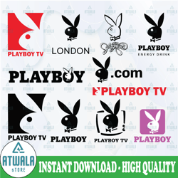playboytv svg bundle bunny, logo svg, playboy, playboy svg, svg cut file