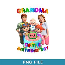 Grandma Cocomelon Birthday Png, Cocomelon, Cocomelon Birthday Png, Cocomelon Family Png, Cocomelon Png, Cocomel