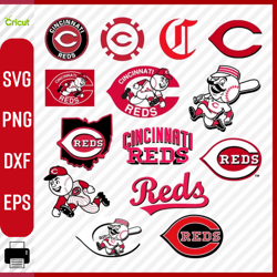Layered Cincinnati Reds, Cincinnati Reds svg, Cincinnati Reds logo, Cincinnati Reds clipart, Cincinnati Reds cricut