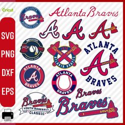 Layered Atlanta Braves, Atlanta Braves svg, Atlanta Braves logo, Atlanta Braves clipart, Atlanta Braves cricut