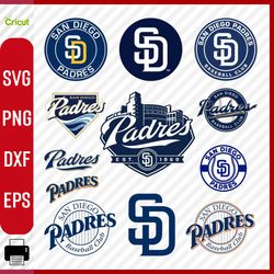 San Diego Padres svg, San Diego Padres logo, San Diego Padres clipart, San Diego Padres crciut, San Diego Padres png