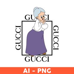 Granny Gucci Png, Granny Png, Cartoon Gucci Png, Ai Digital File, Disney Gucci Png, Gucci Logo Png - Download File
