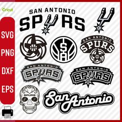 Digital Download, San Antonio Spurs svg, San Antonio Spurs logo, San Antonio Spurs clipart, San Antonio Spurs cricut