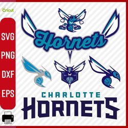 Charlotte Hornets svg, Charlotte Hornets logo, Charlotte Hornets clipart, Charlotte Hornets cricut
